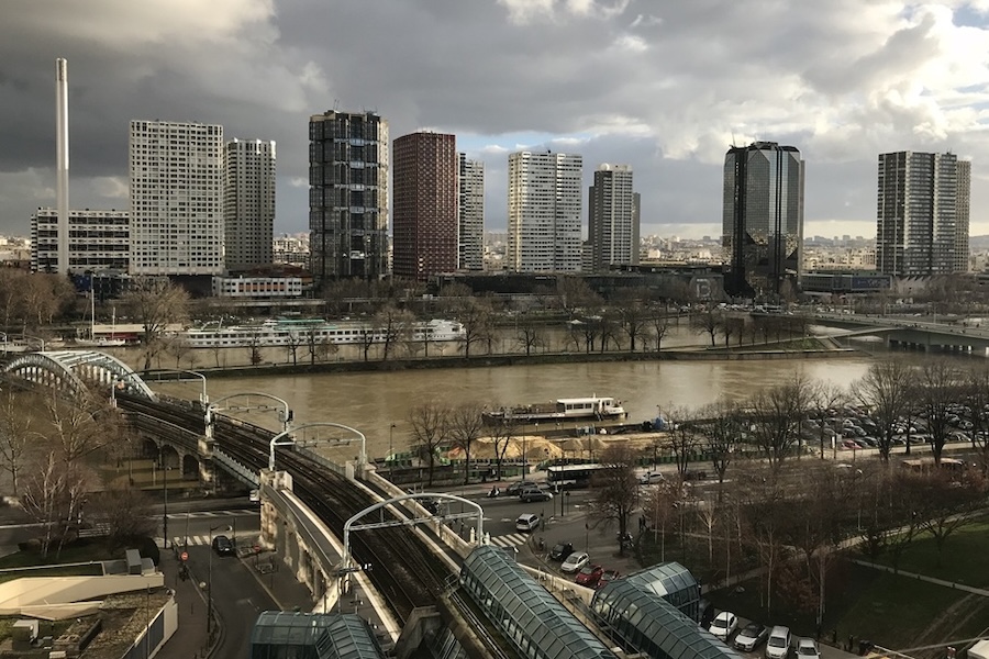 La Seine face à Paris 15ème