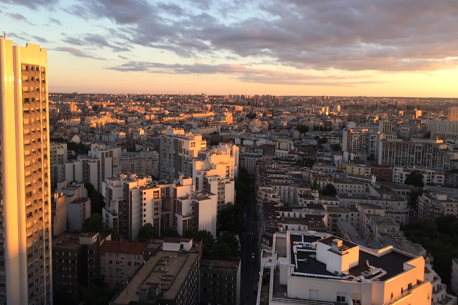 Les toits de Paris 20ème